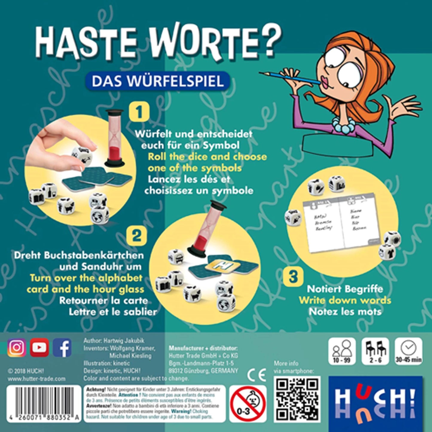 HAI PAROLE ? - LE JEU DE DÉS (D,E,F)