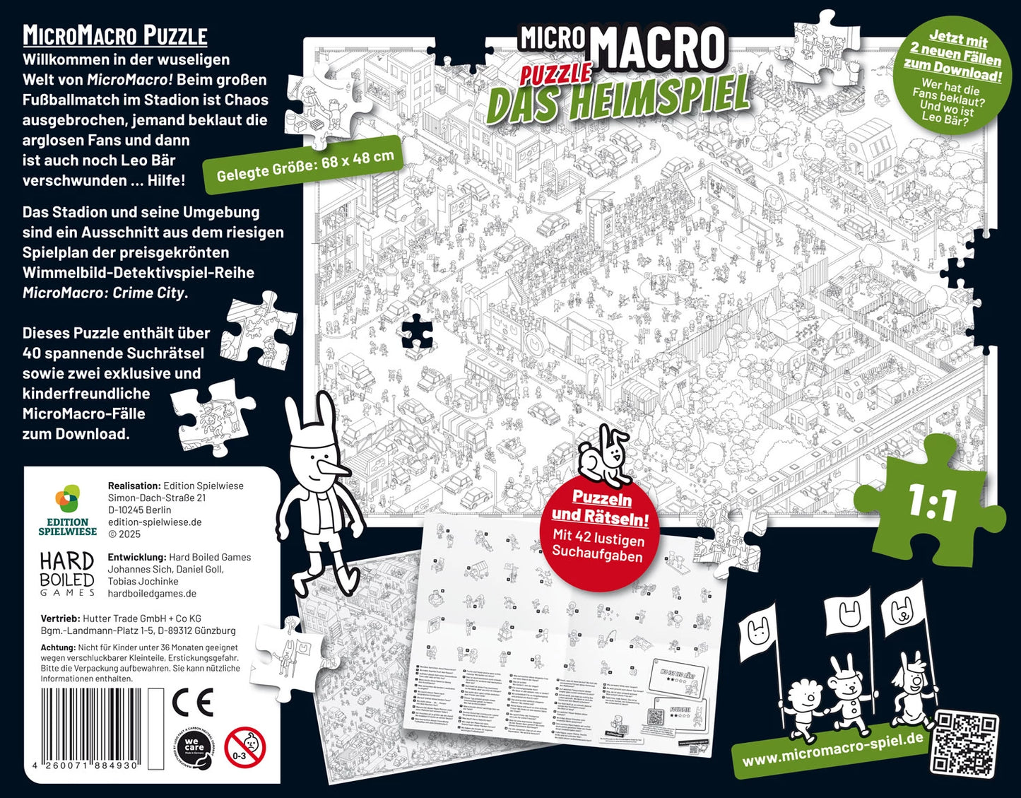 MICRO MACRO ENQUÊTE 2 : JEU DE SOCIÉTÉ 500 PIÈCES (D)