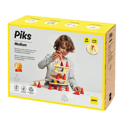 ENSEMBLE DE JOUETS À EMPILER PIKS MOYEN