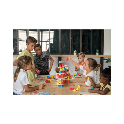 ENSEMBLE D'APPRENTISSAGE AVEC JOUETS À EMPILER PIKS, 129 PIÈCES