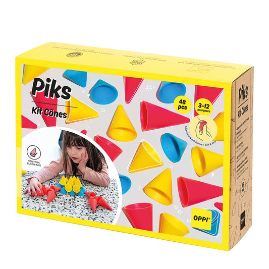 PIKS STACKING BOWLING SET, 48-teilig
