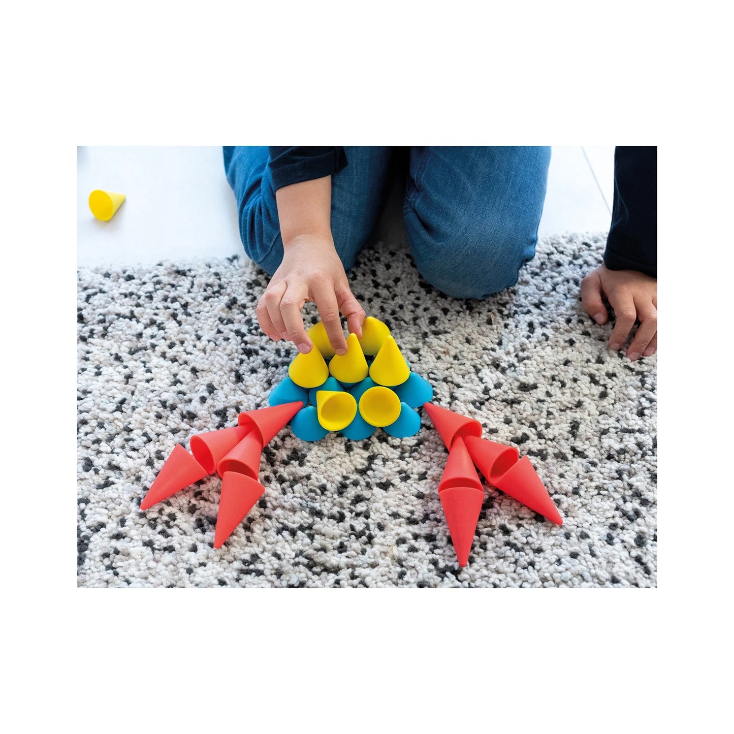 JEU DE BOWLING À EMPILER PIKS, 48 PIÈCES