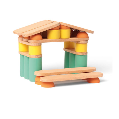 GIOCATTOLO DA COSTRUZIONE STIX, 60 PEZZI