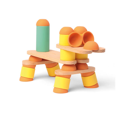 GIOCATTOLO DA COSTRUZIONE STIX, 60 PEZZI