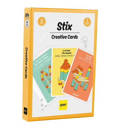 JEU DE CARTES CRÉATIVES STIX