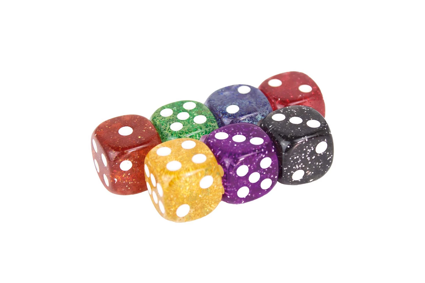 SCATOLA DI LATTA A FORMA DI CUBO, 16 MM, GLITTER