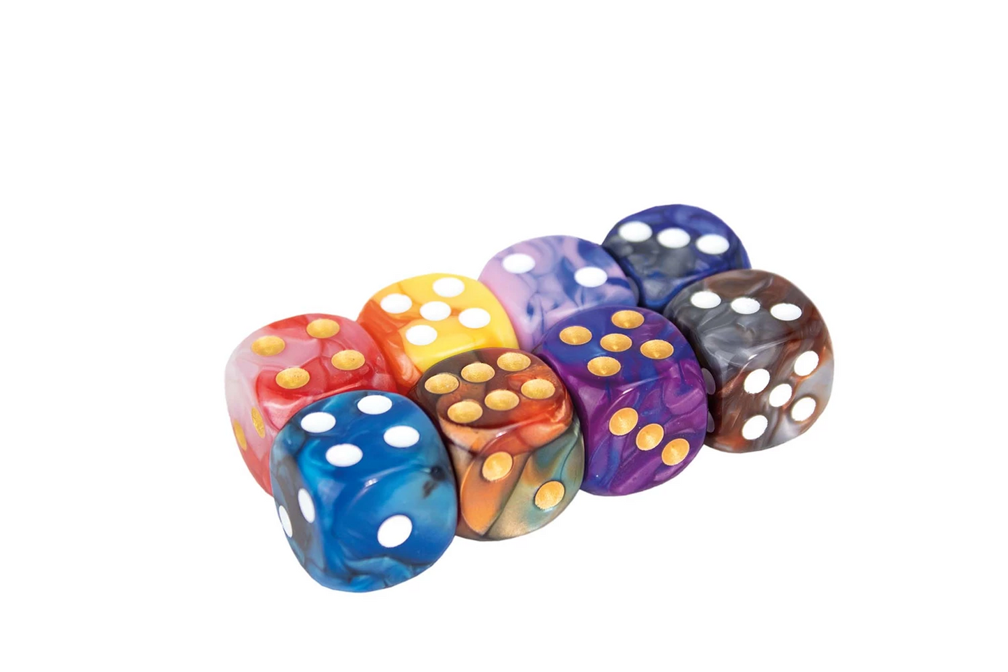 SCATOLA DI LATTA A FORMA DI CUBO 16MM BICOLORE