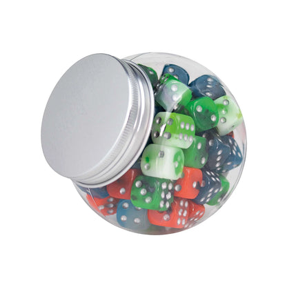 SCATOLA PER DADI 16MM BICOLORE LUMINOSA