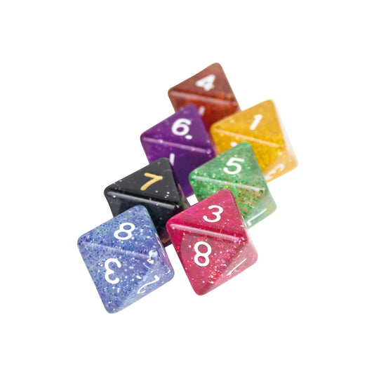 CUBO DI GLITTER 8 FACCE