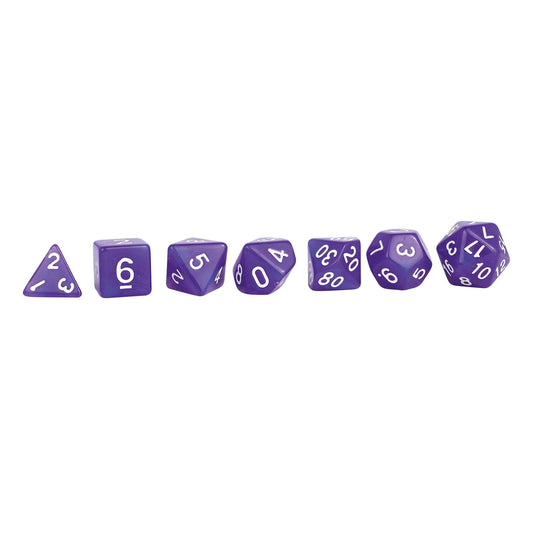 SET DI DADI RPG MOONSTONE, VIOLA