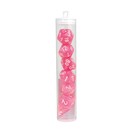 JEU DE DÉS JDR MOONSTONE, ROSE