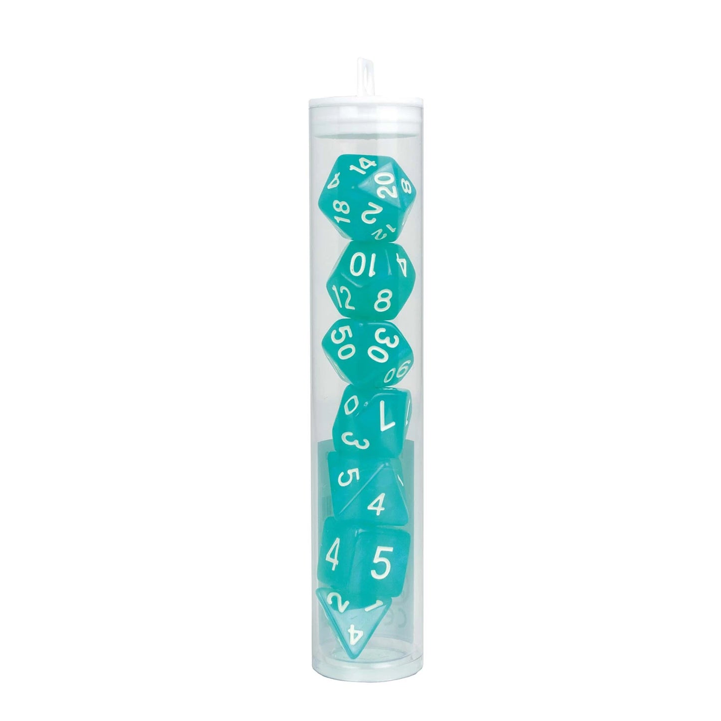 SET DE DÉS JDR MOONSTONE TURQUOISE