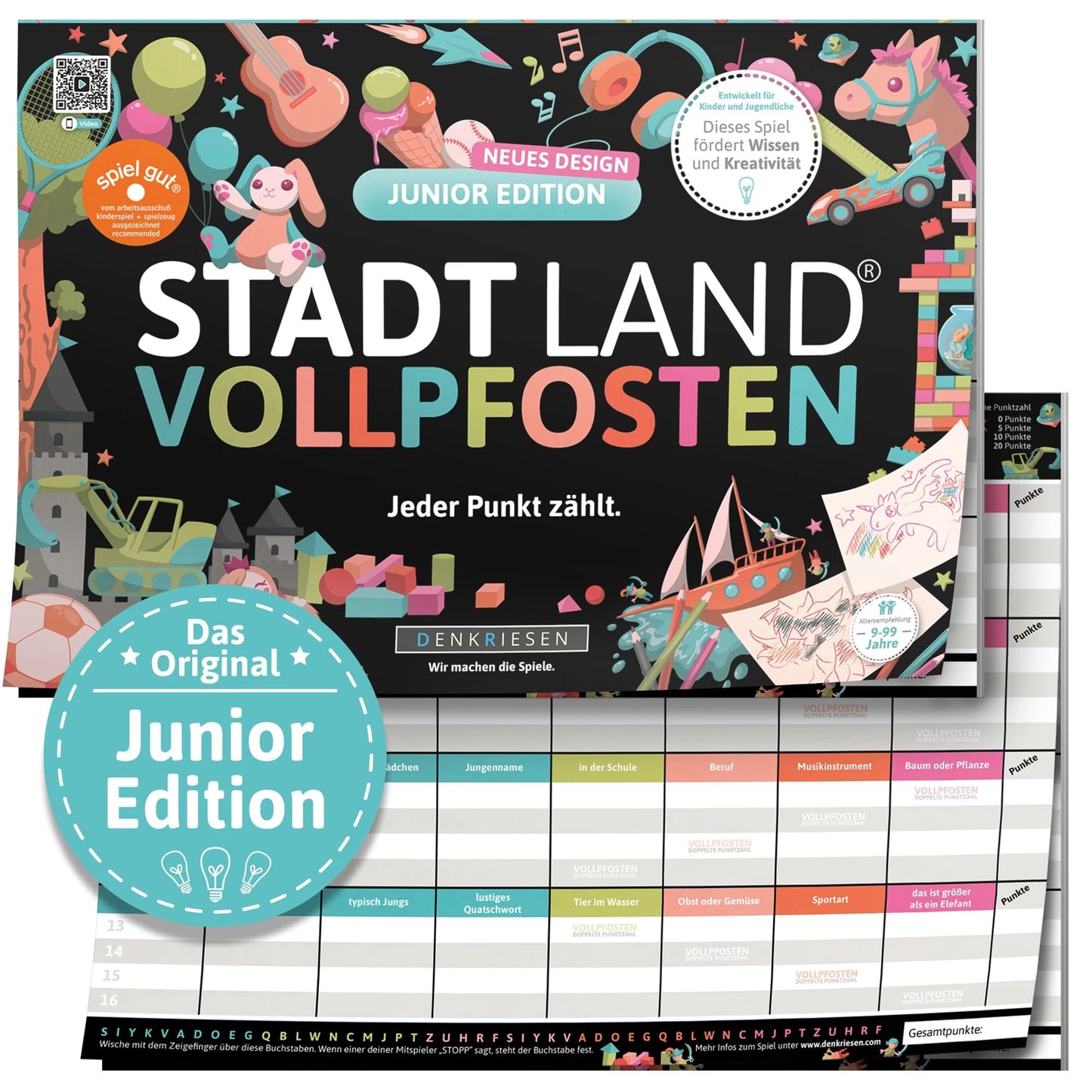 VILLE PAYS IDIOT - BLOC A4 ÉDITION JUNIOR (D)