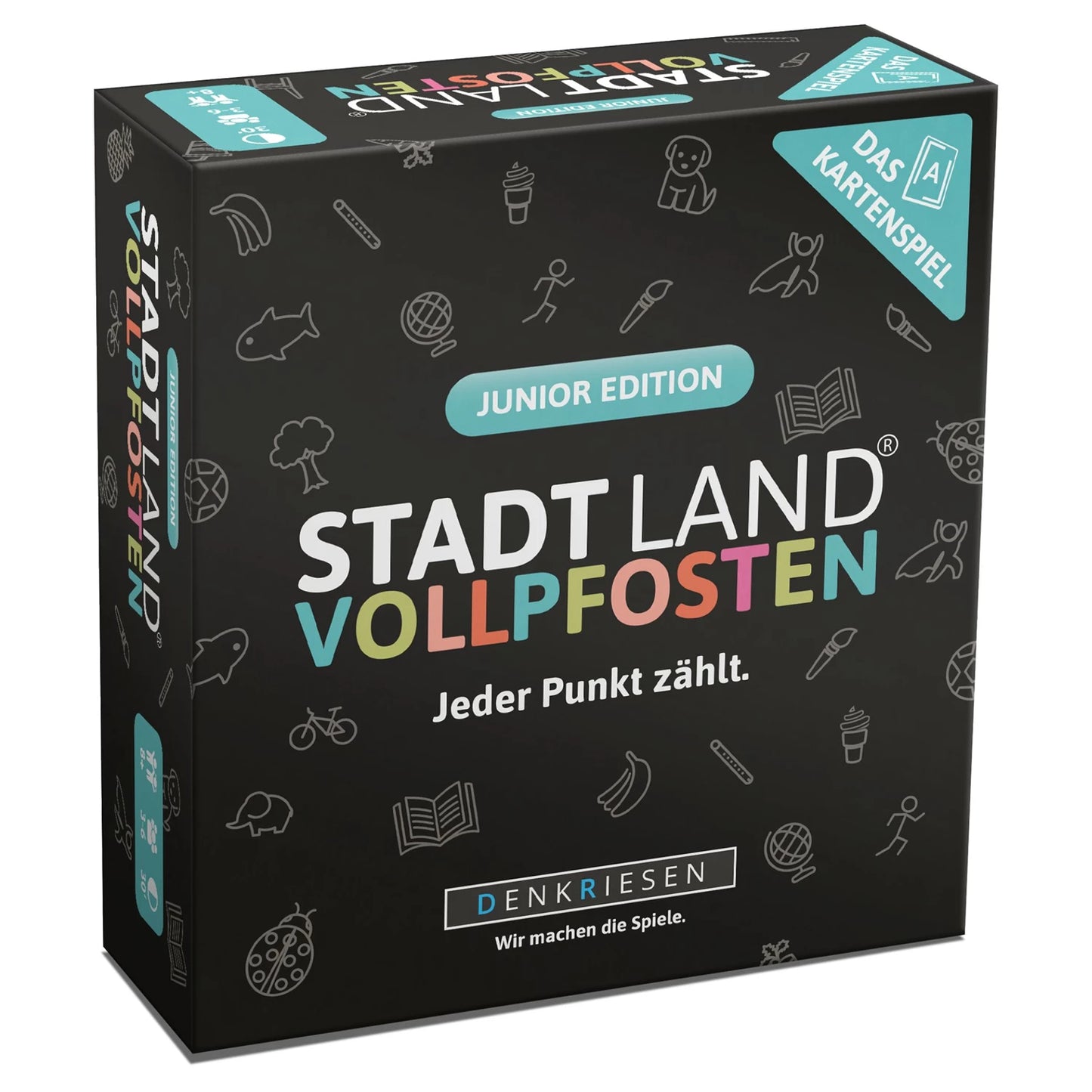 STADT LAND FLUSS - JUNIOR KARTENSPIEL (D)
