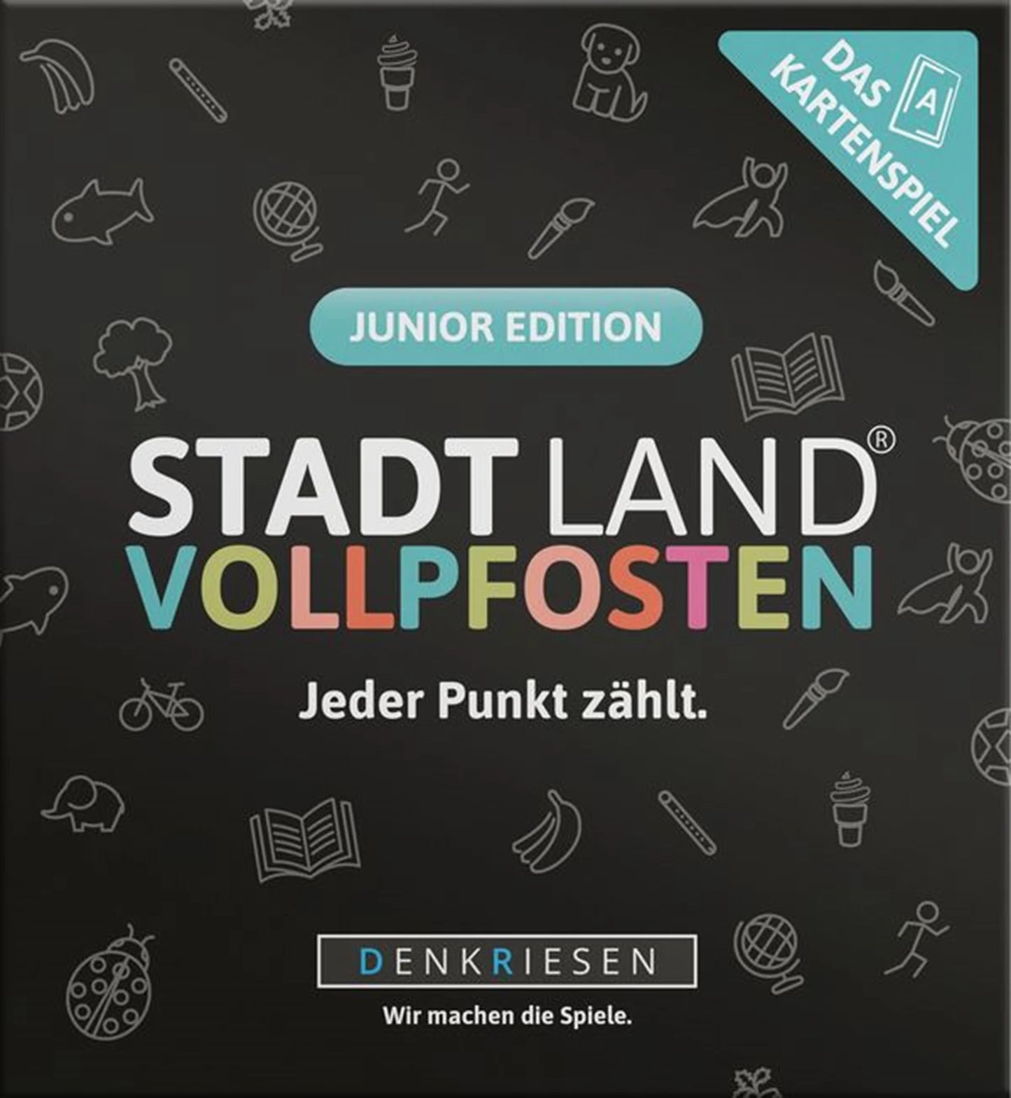 STADT LAND FLUSS - JUNIOR KARTENSPIEL (D)