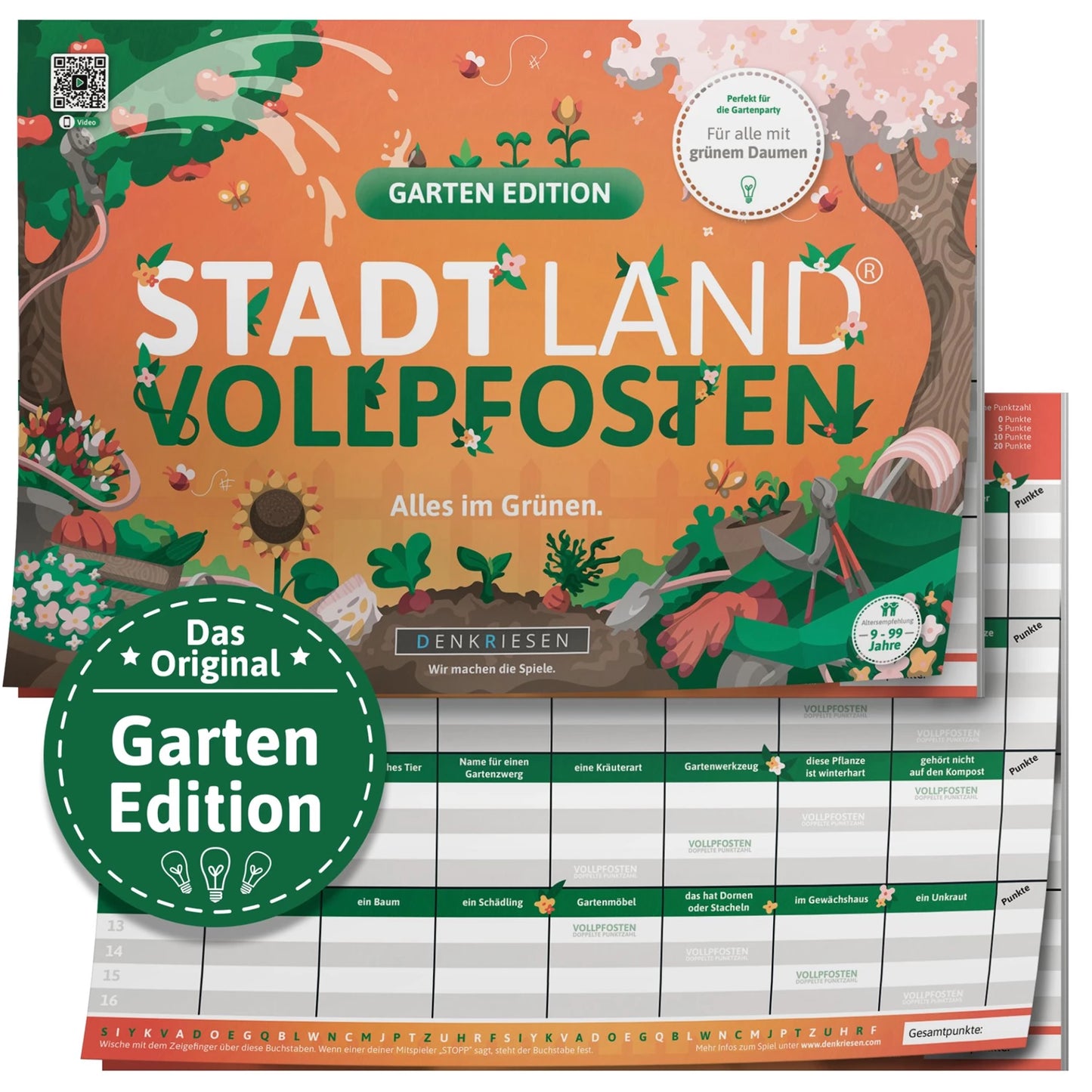 CITY COUNTRY IDIOT – GARTEN EDITION A4 BLOCK (D)