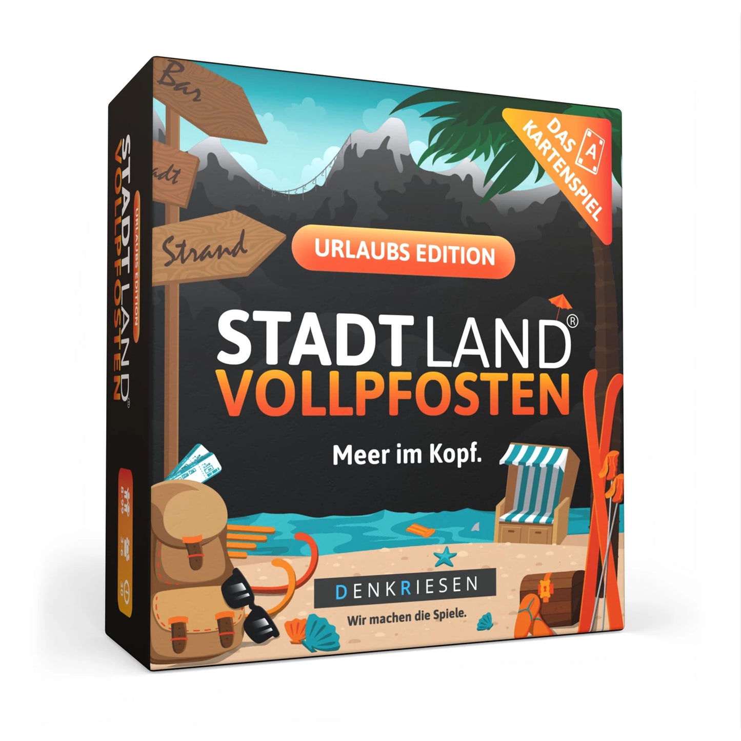 STADT LAND VOLLPFOSTEN - KARTENSPIEL FESTIVALE EDITION (D)