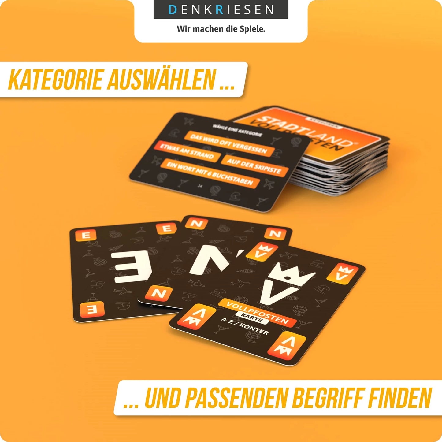 STADT LAND VOLLPFOSTEN - KARTENSPIEL FESTIVALE EDITION (D)