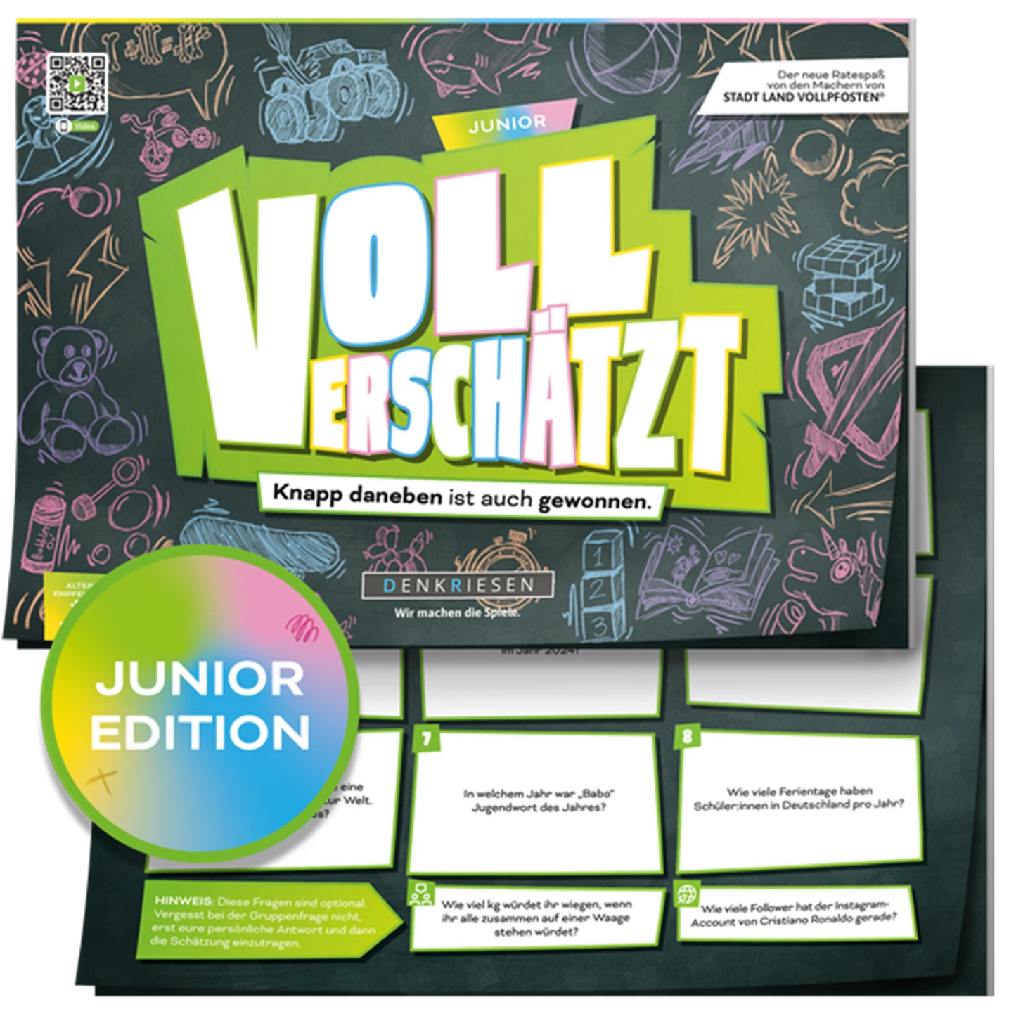VOLLKOMMEN MISSVERSTANDEN - A4-BLOCK JUNIOR EDITION (D)