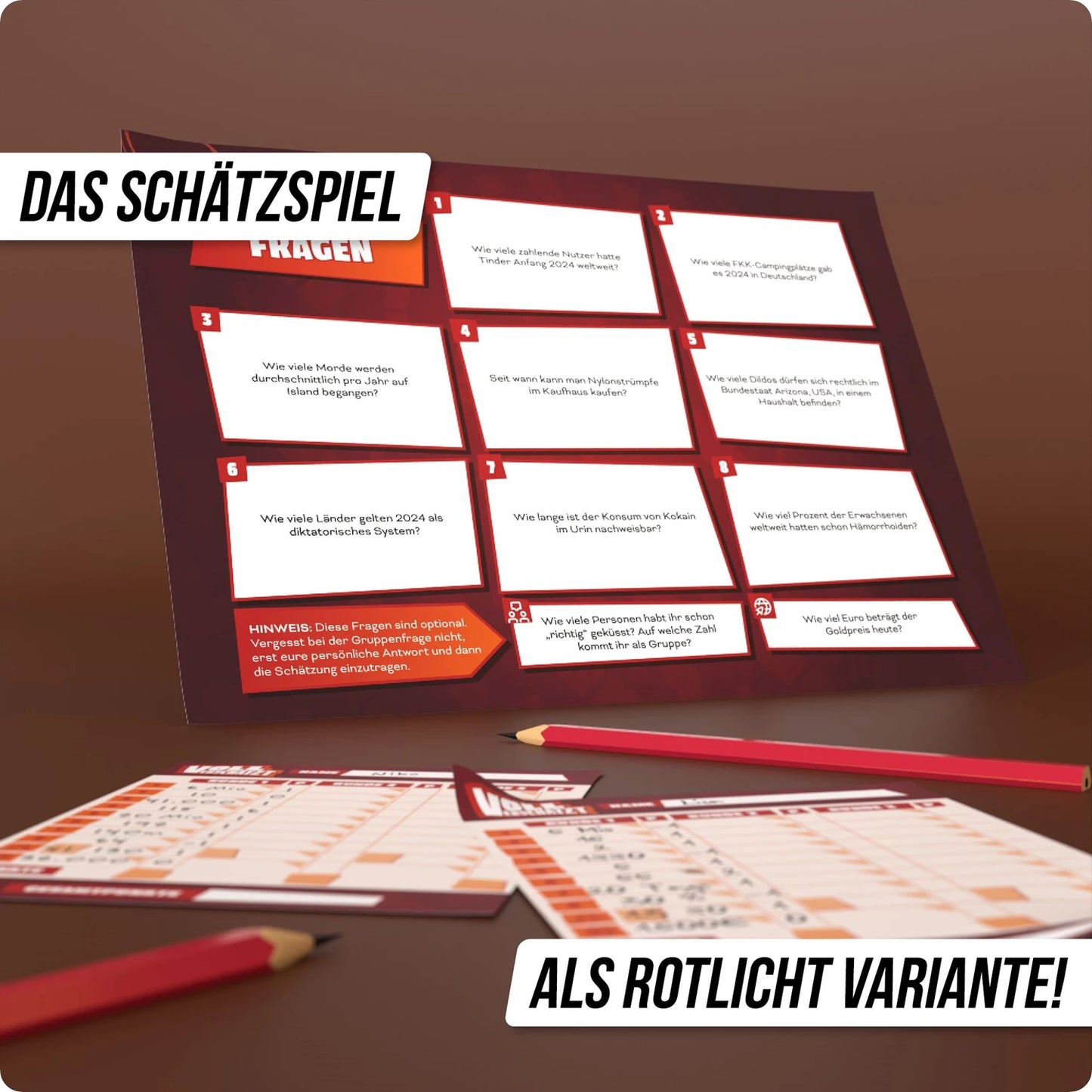 VÖLLIG UNTERBEWERTET - A4 BLOCK RED LIGHT (D)