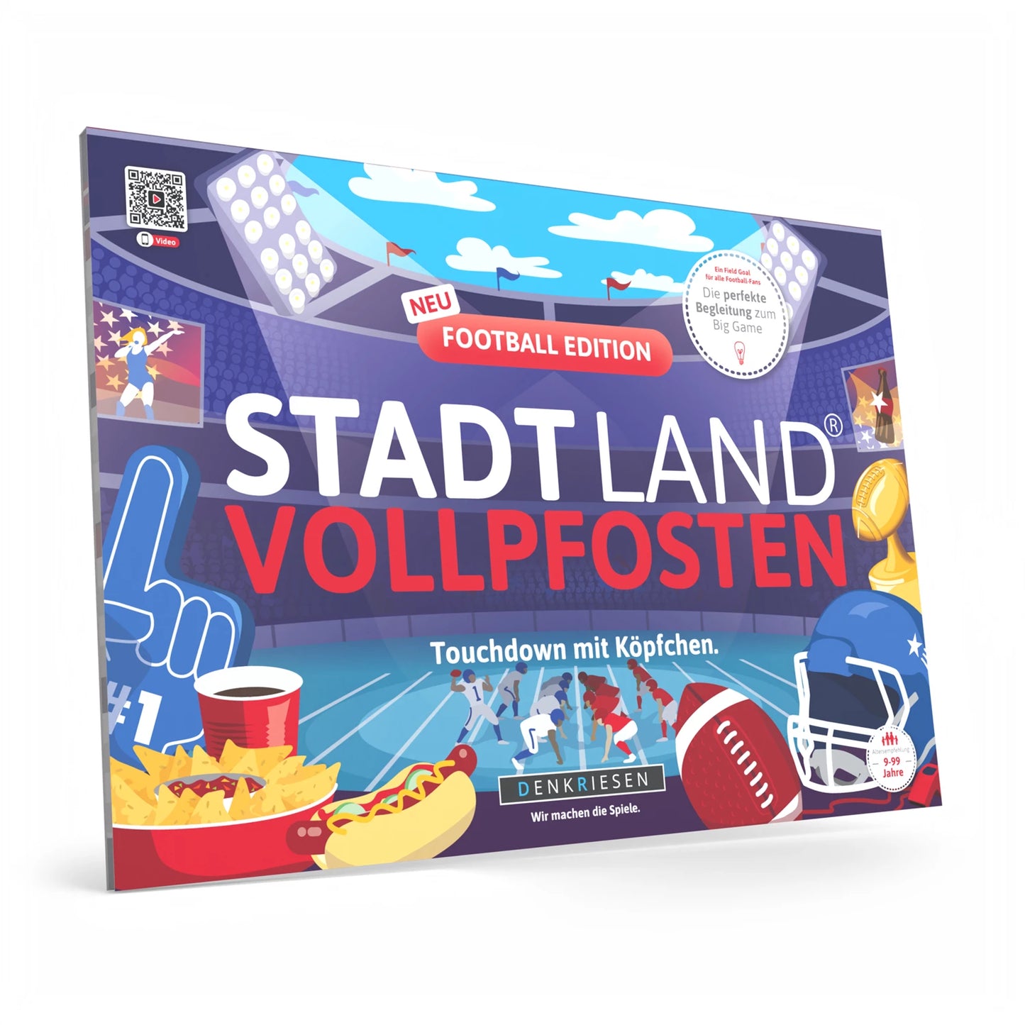 STADT LAND VOLLPFOSTEN - FUSSBALL-EDITION IM DIN A4-BLOCK (D)