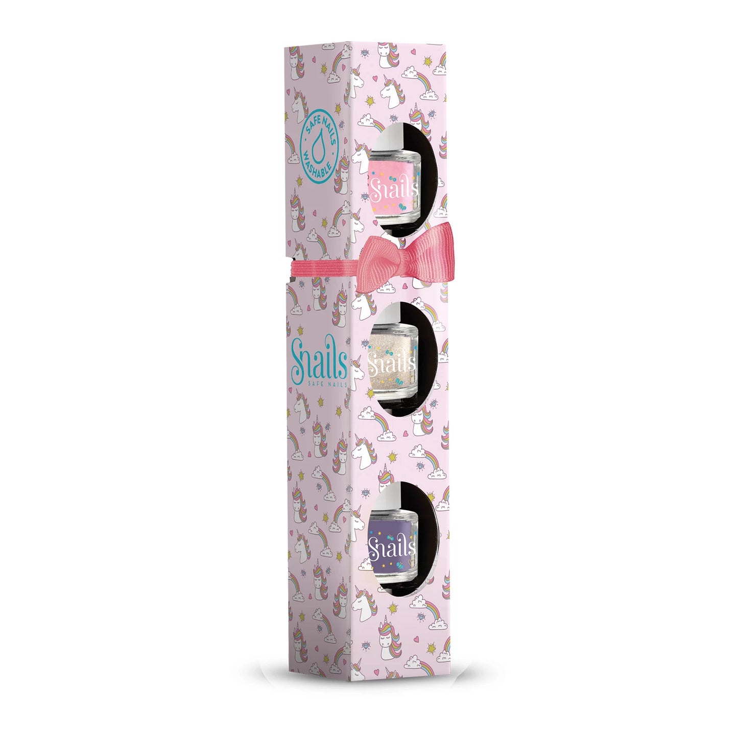 COFFRET CADEAU 3 VERNIS À ONGLES MINI LICORNE