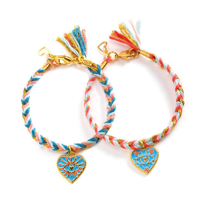 BRACELETS D'AMITIÉ ET CŒURS TOI & MOI