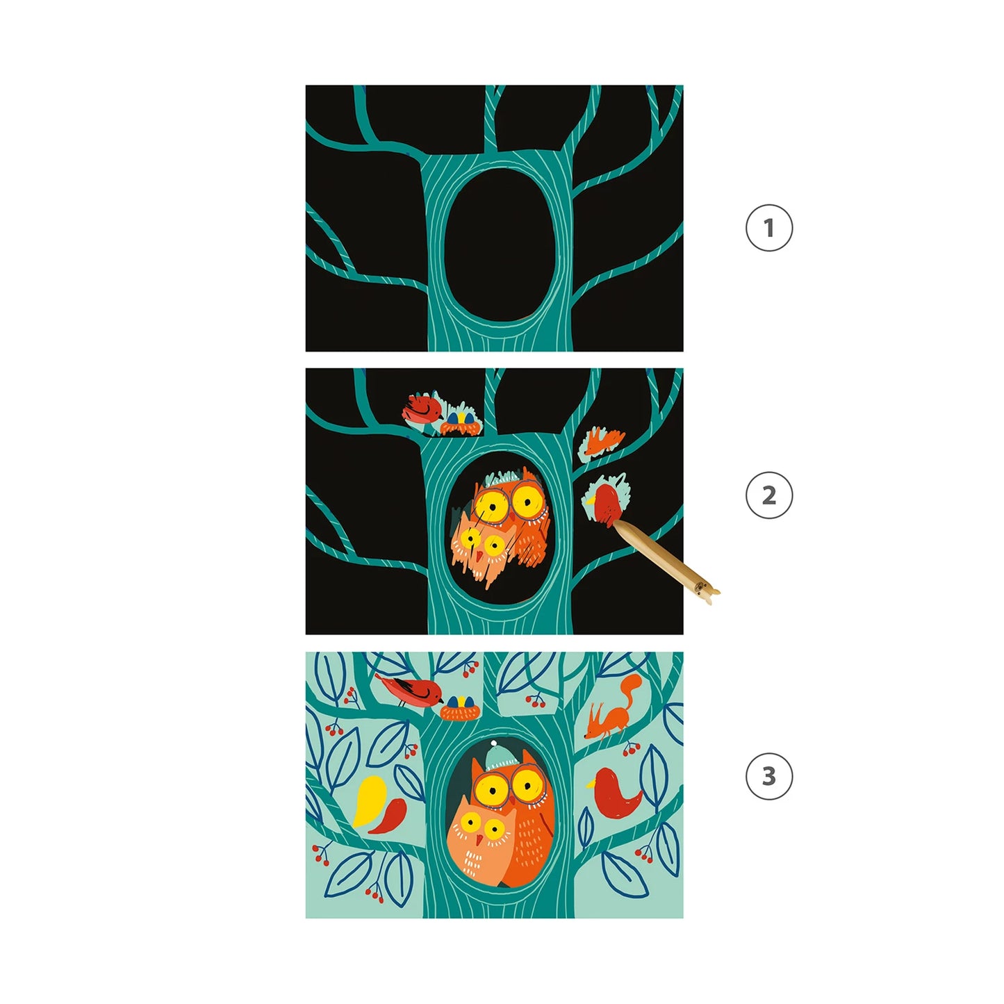 SCOPRI GLI ANIMALI SULLE PAGINE DI SCRATCH ART