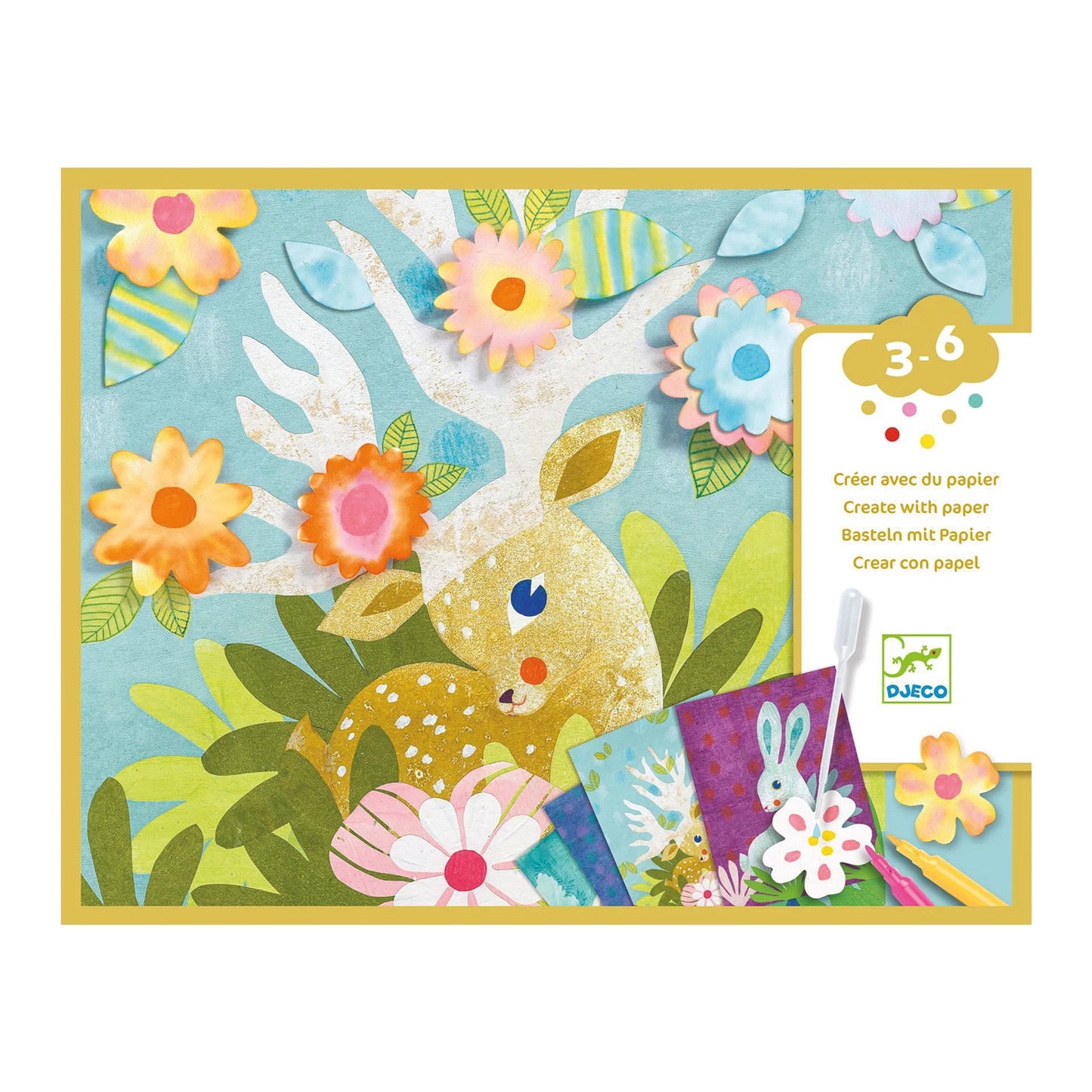 KIT DE PEINTURE AVEC PAPIER ABSORBANT