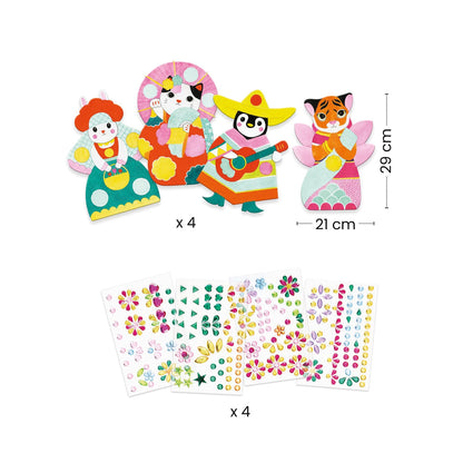 AUTOCOLLANTS COLORÉS ET ACTIVITÉS MANUELLES