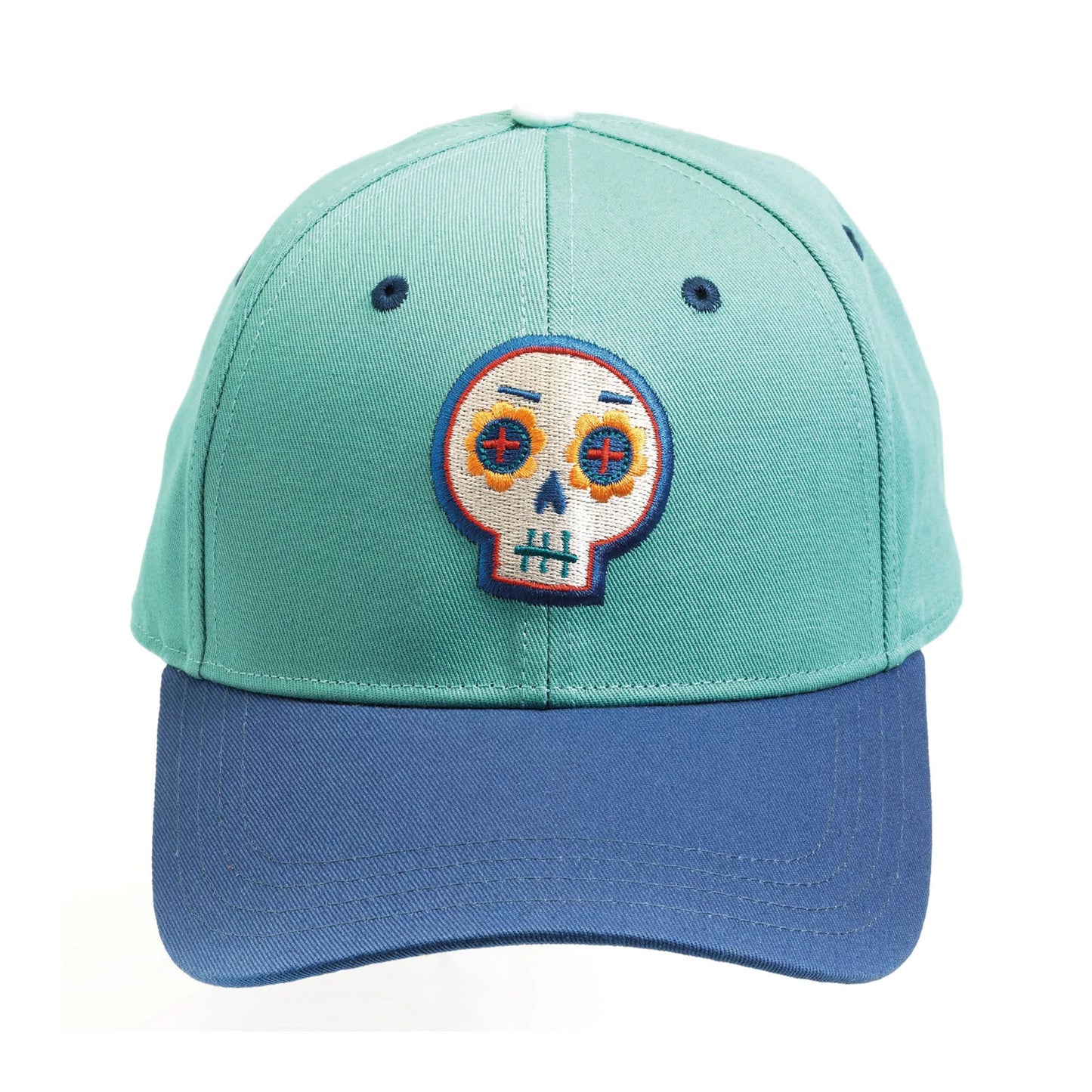 MÜTZE MIT SCHIRM UND TOTENKOPF
