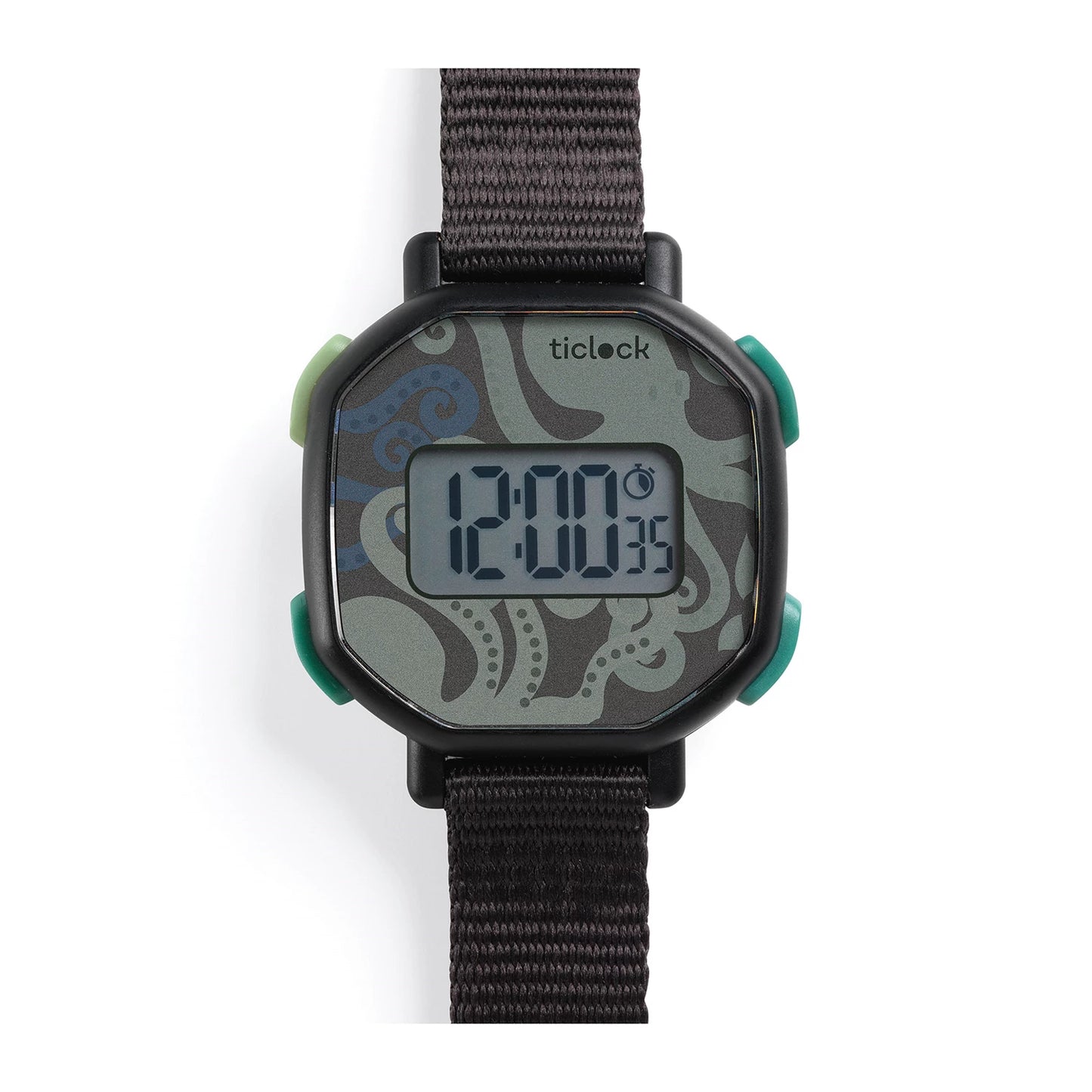 OROLOGIO DA POLSO DIGITALE POLPO NERO