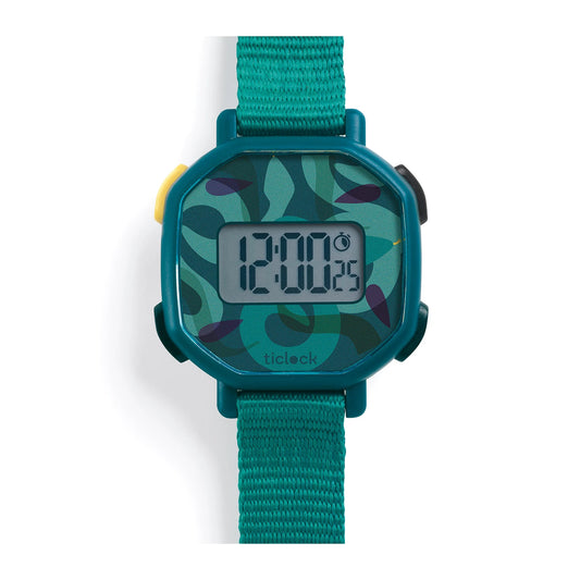 DIGITALE ARMBANDUHR GRÜNE SCHLANGEN
