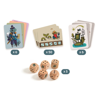 GIOCO DI DADI PIRATES 'N' DICE (MULTILINGUA)