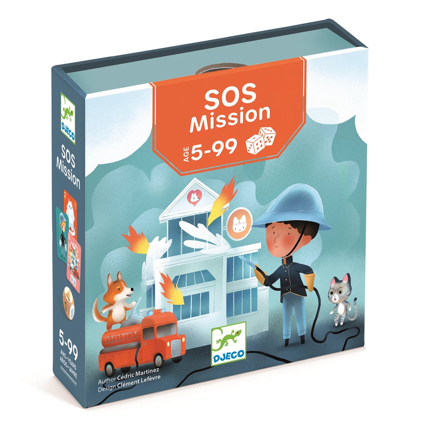 GIOCO DI DADI S.O.S. MISSIONE (MULTILINGUA)