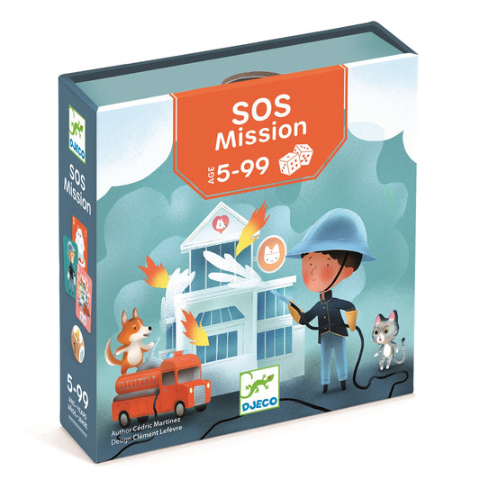 WÜRFELSPIEL S.O.S. MISSION (MEHRSPRACHIG)