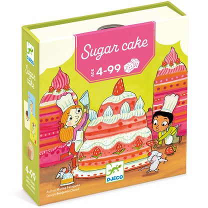 JEU DE DÉS GÂTEAU DE SUCRE (MULTILINGUE)