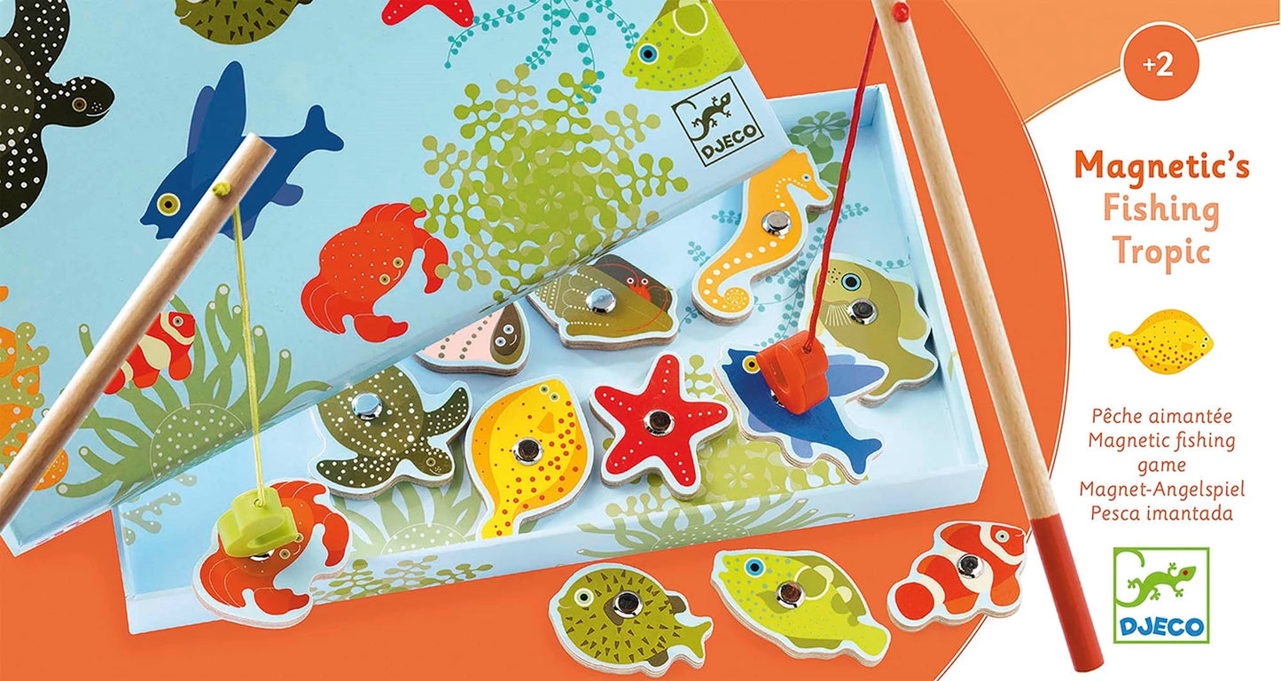 JEU MAGNÉTIQUE PÊCHE TROPICALE