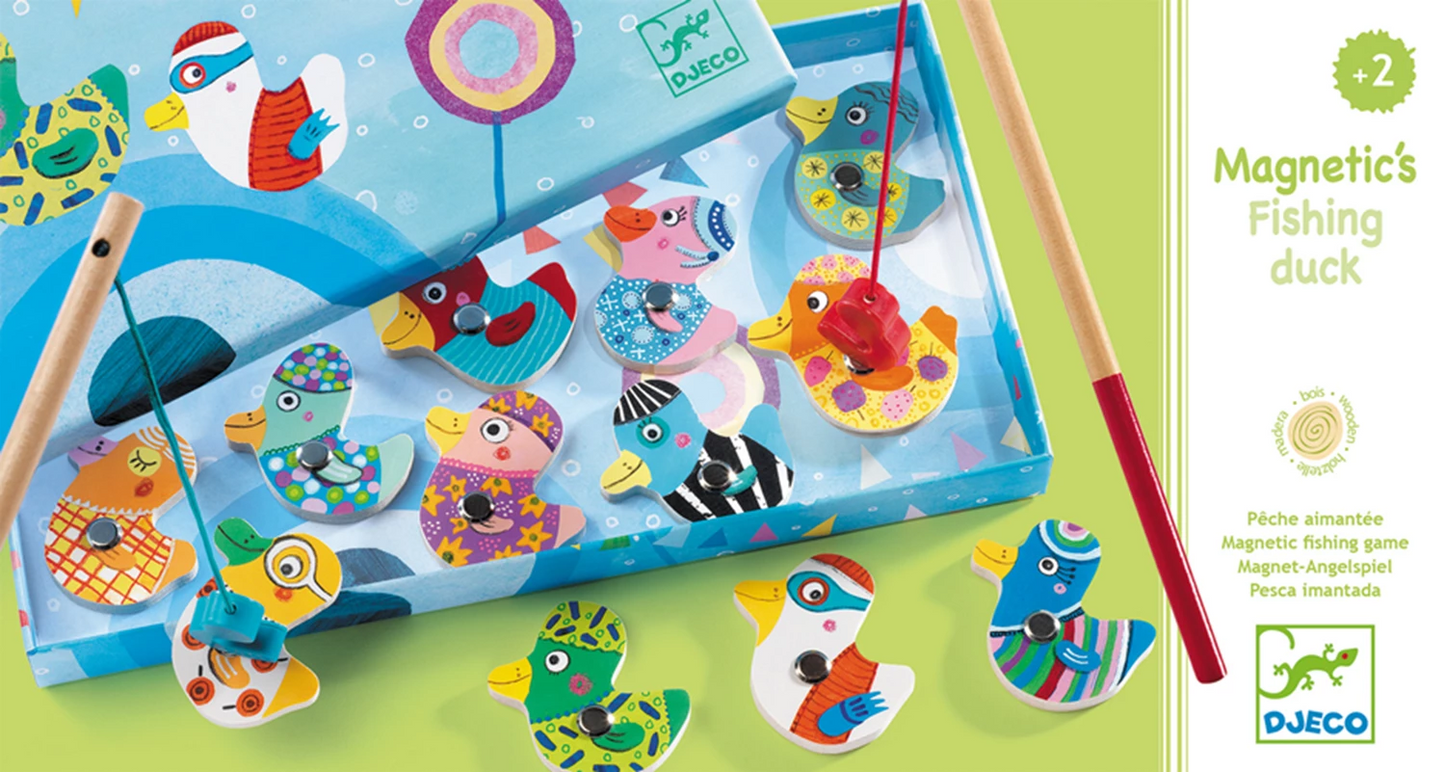 JEU MAGNÉTIQUE CANARD DE PÊCHE