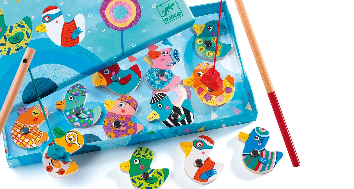 JEU MAGNÉTIQUE CANARD DE PÊCHE