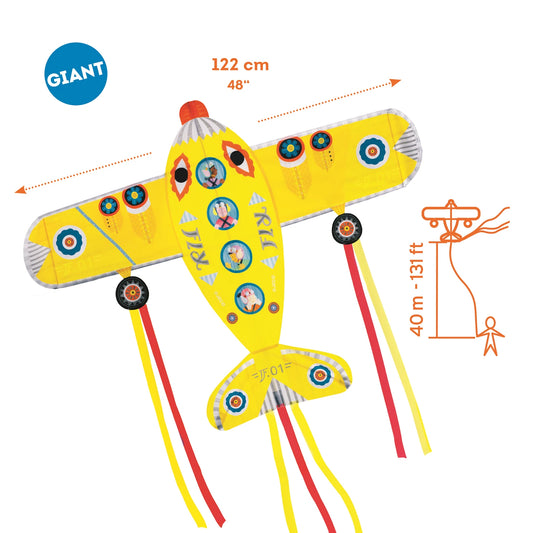 MAXI FLIEGENDER DRACHE FLUGZEUG