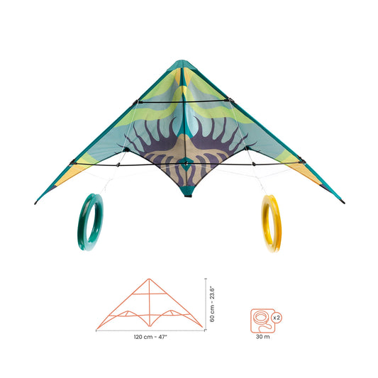 Lenkdrachen Green Wave