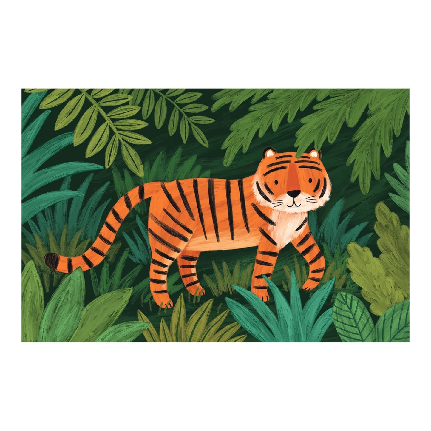 LOT DE CARTES D'INVITATION ANIMAUX DE LA JUNGLE