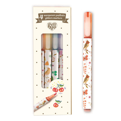 4 GLITZERSTIFTE TINOU