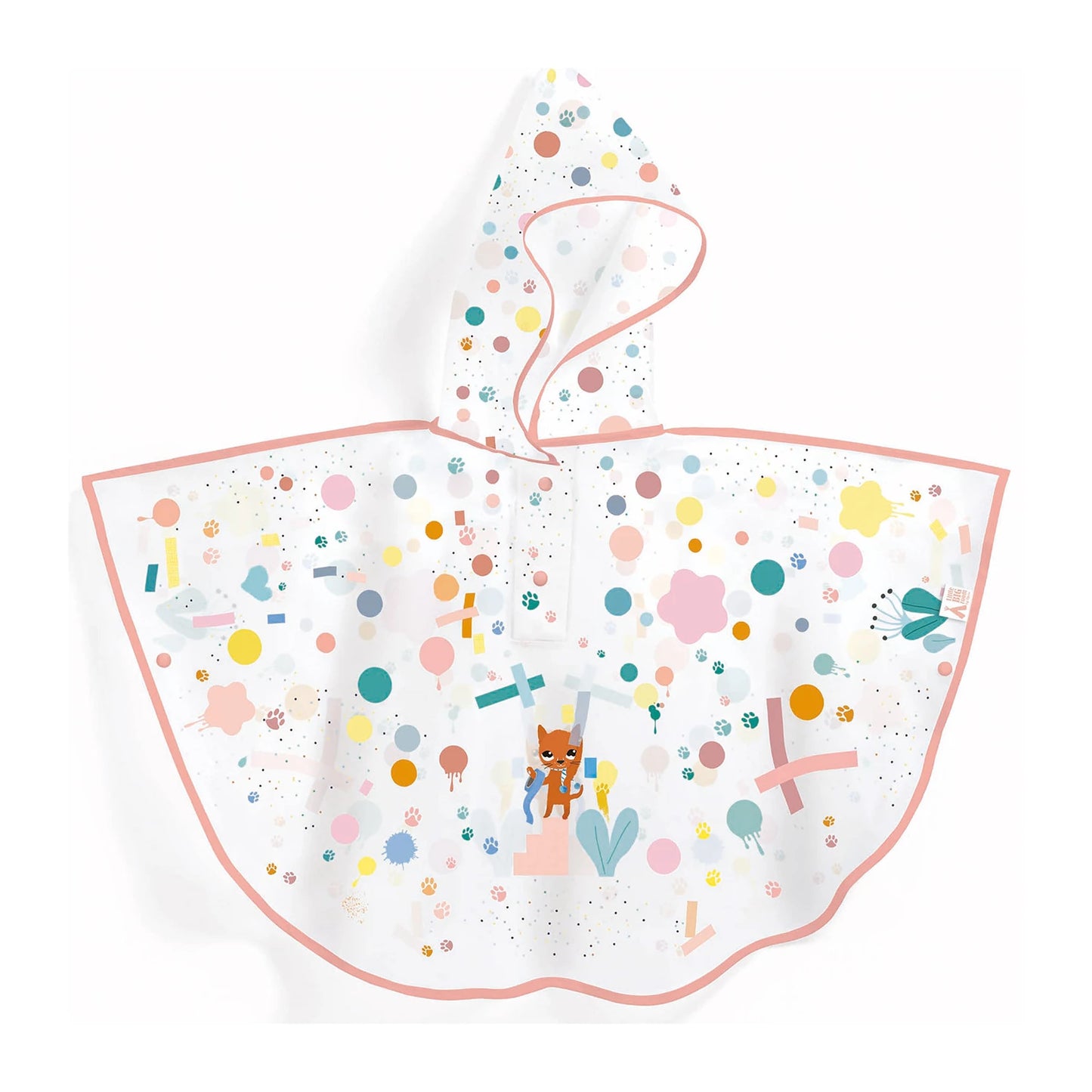 PONCHO ANTI-PLUIE POUR CHATS (80X46 CM)