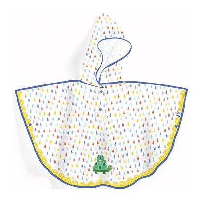 PONCHO IMPERMÉABLE EN FORME DE TORTUE (80X46 CM)