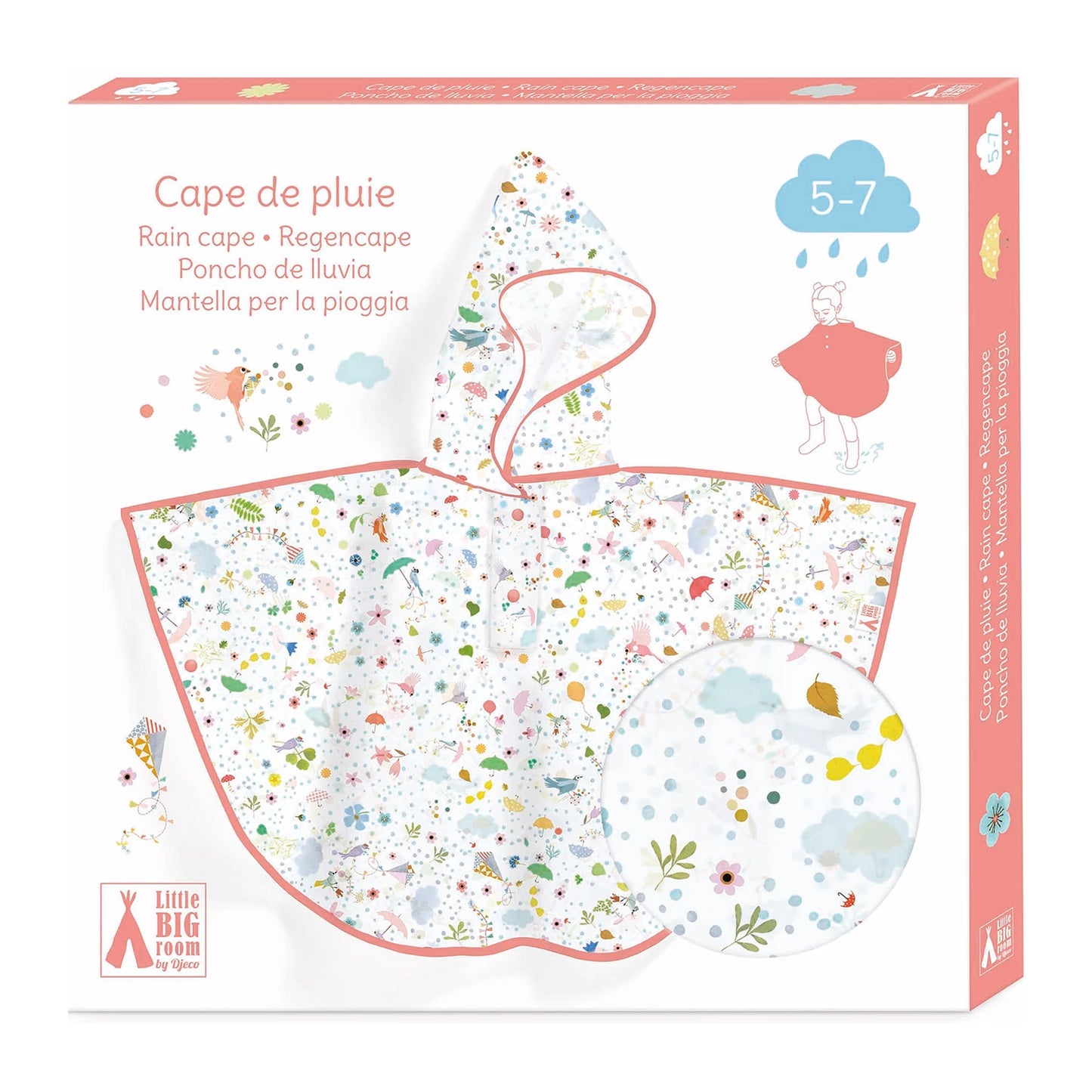 PONCHO ANTI-PLUIE DE JARDIN (90X46CM)