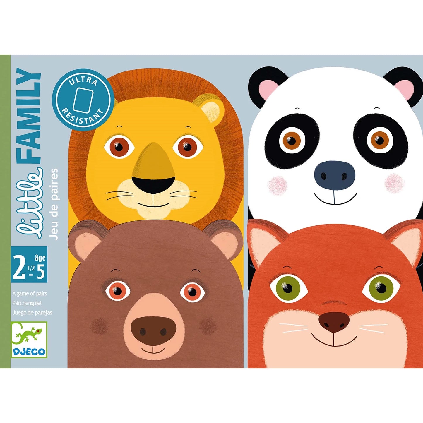 KARTENSPIEL LITTLE FAMILY (MEHRSPRACHIG)
