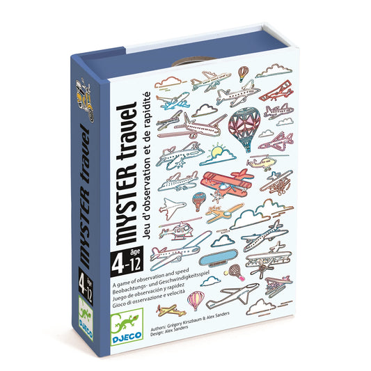 MYSTERY TRAVEL KARTENSPIEL (MEHRSPRACHIG)