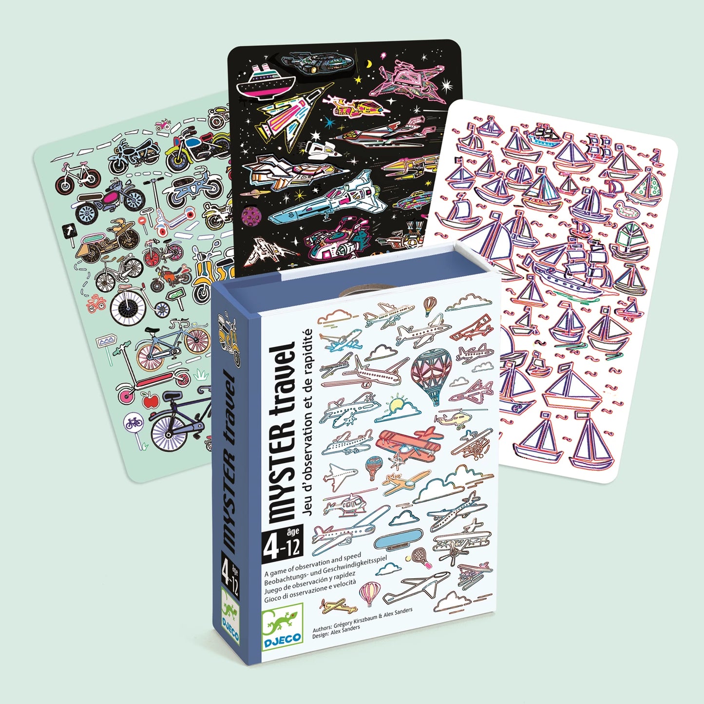 GIOCO DI CARTE MYSTERY TRAVEL (MULTILINGUA)